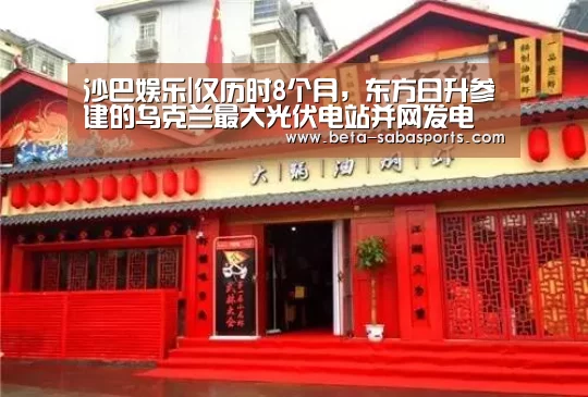 沙巴娱乐|仅历时8个月,东方日升参建的乌克兰最大光伏电站并网发电(图3) 沙巴体育