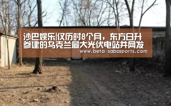 沙巴娱乐|仅历时8个月,东方日升参建的乌克兰最大光伏电站并网发电(图2) 沙巴体育